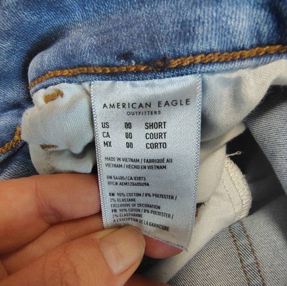 American Eagle Outfitters Light Blue Skinny Jeans - Picture 2 of 6